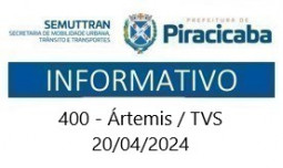 Linha 400 Ártemis / TVS - Atendimento UNINOROESTE - 20/04/2024